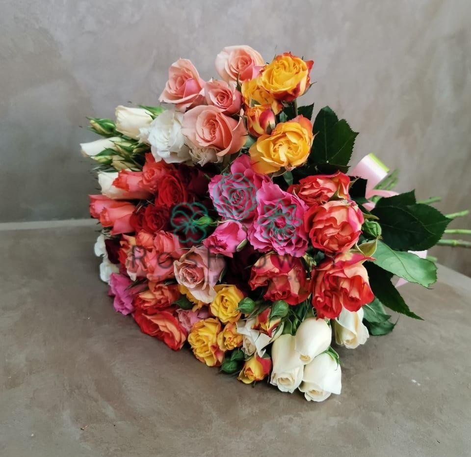 Букет цветов из: Розы в Себрово