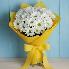 Букет цветов из:  Хризантемы в Себрово