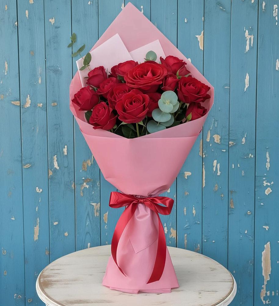 Букет цветов из: Розы в Себрово