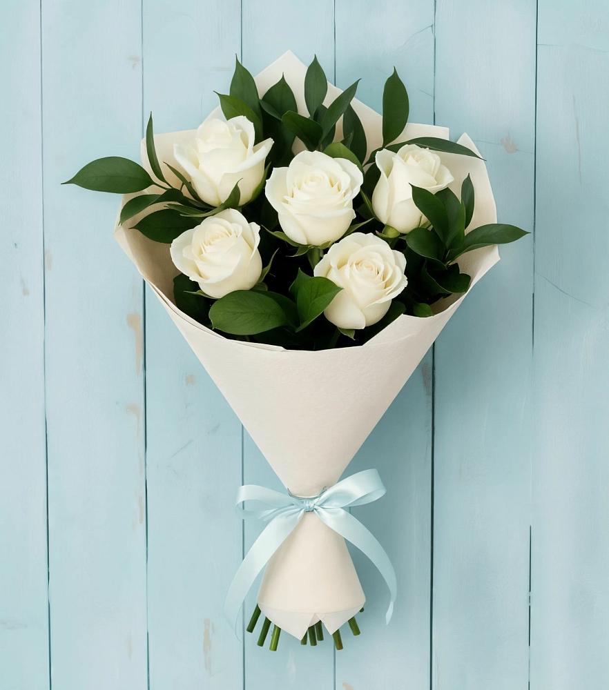 Букет цветов из: Розы в Себрово