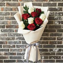 Букет цветов из:  Розы #REPLACE_PRED# Себрово