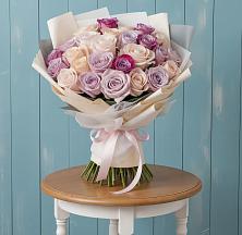 Букет цветов из:  Розы #REPLACE_PRED# Себрово