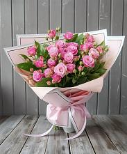 Букет Розовый кустик #REPLACE_PRED# Себрово