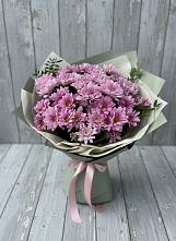 Букет цветов из:  Хризантемы в Себрово