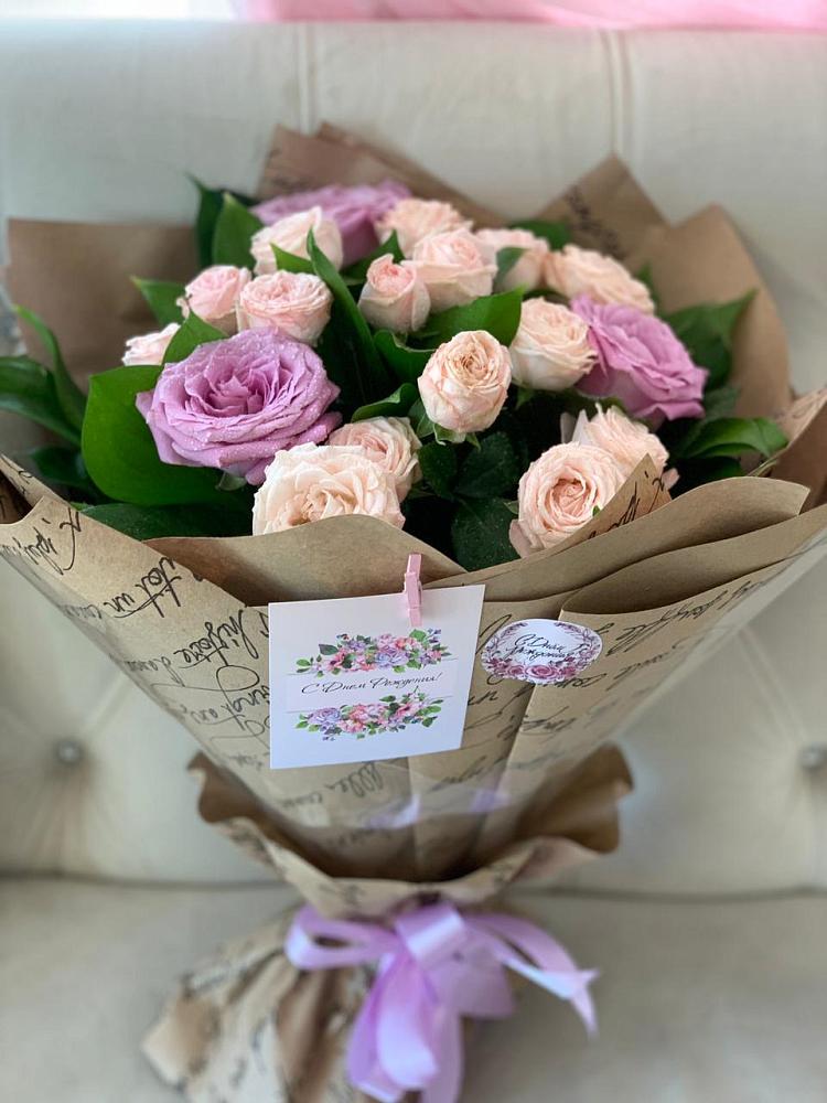 Букет цветов из: Розы в Себрово