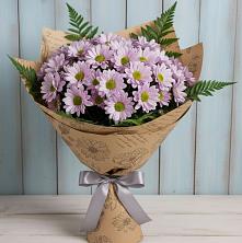 Букет цветов из:  Хризантемы в Себрово