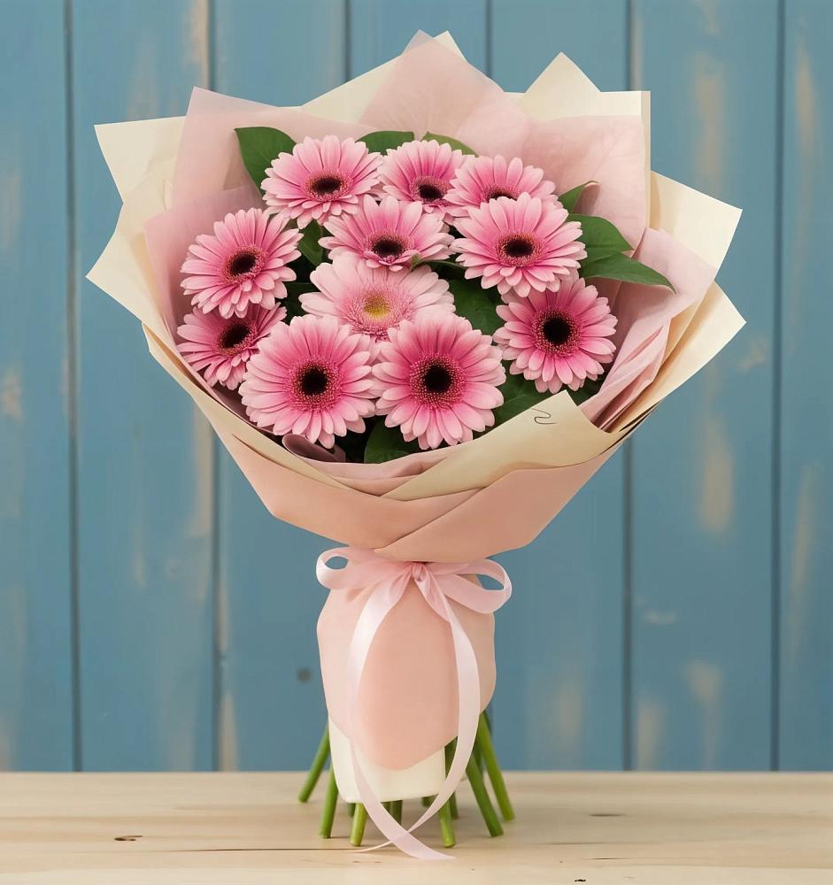 Букет цветов из: Герберы в Себрово