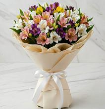 Букет цветов из:  Альстромерии #REPLACE_PRED# Себрово