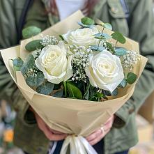 Букет цветов из:  Розы #REPLACE_PRED# Себрово