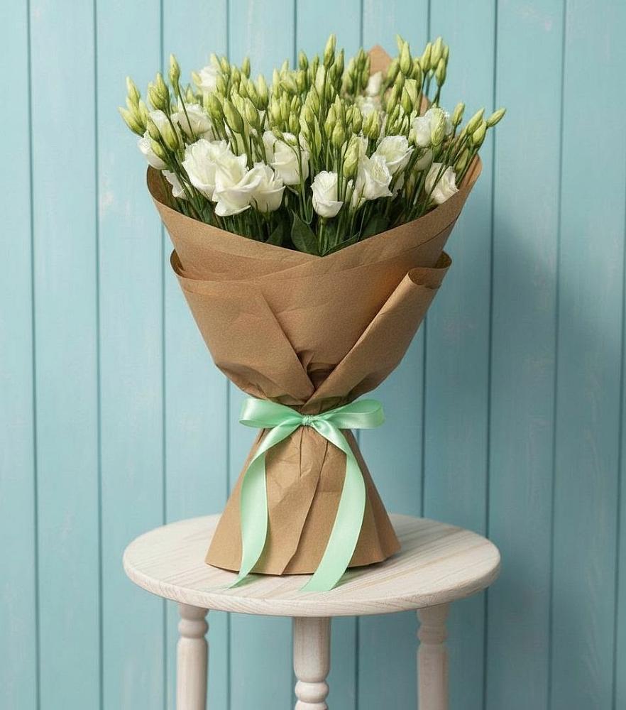 Букет цветов из: Лизиантусы в Себрово