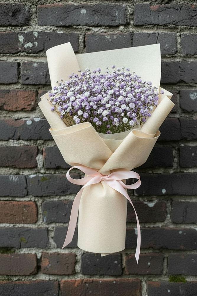 Букет цветов из: Гипсофила в Себрово