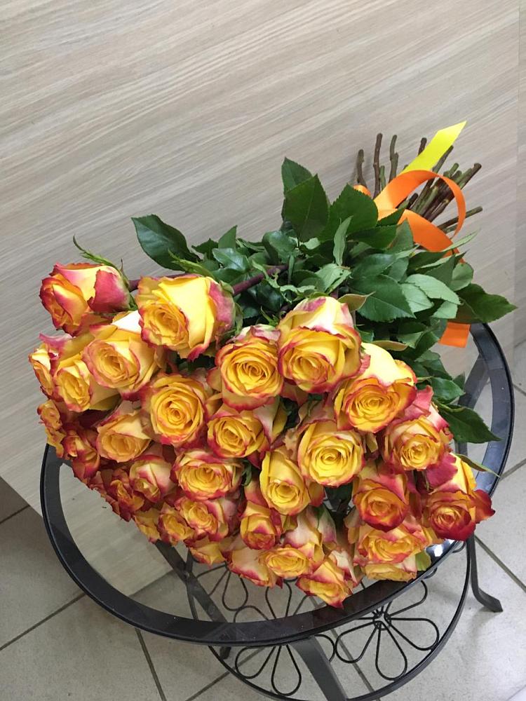 Букет Желтые розы в Себрово