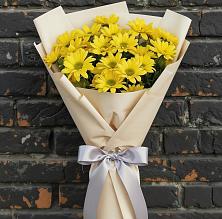 Букет цветов из:  Хризантемы #REPLACE_PRED# Себрово