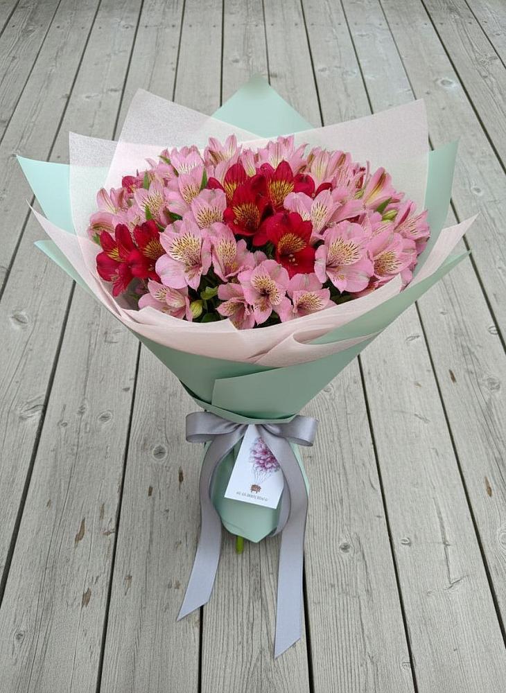 Букет цветов из: Альстромерии в Себрово