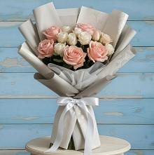 Букет цветов из:  Розы #REPLACE_PRED# Себрово