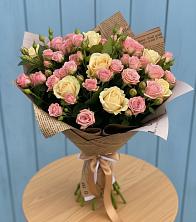Букет цветов из:  Розы в Себрово