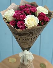 Букет цветов из:  Розы в Себрово