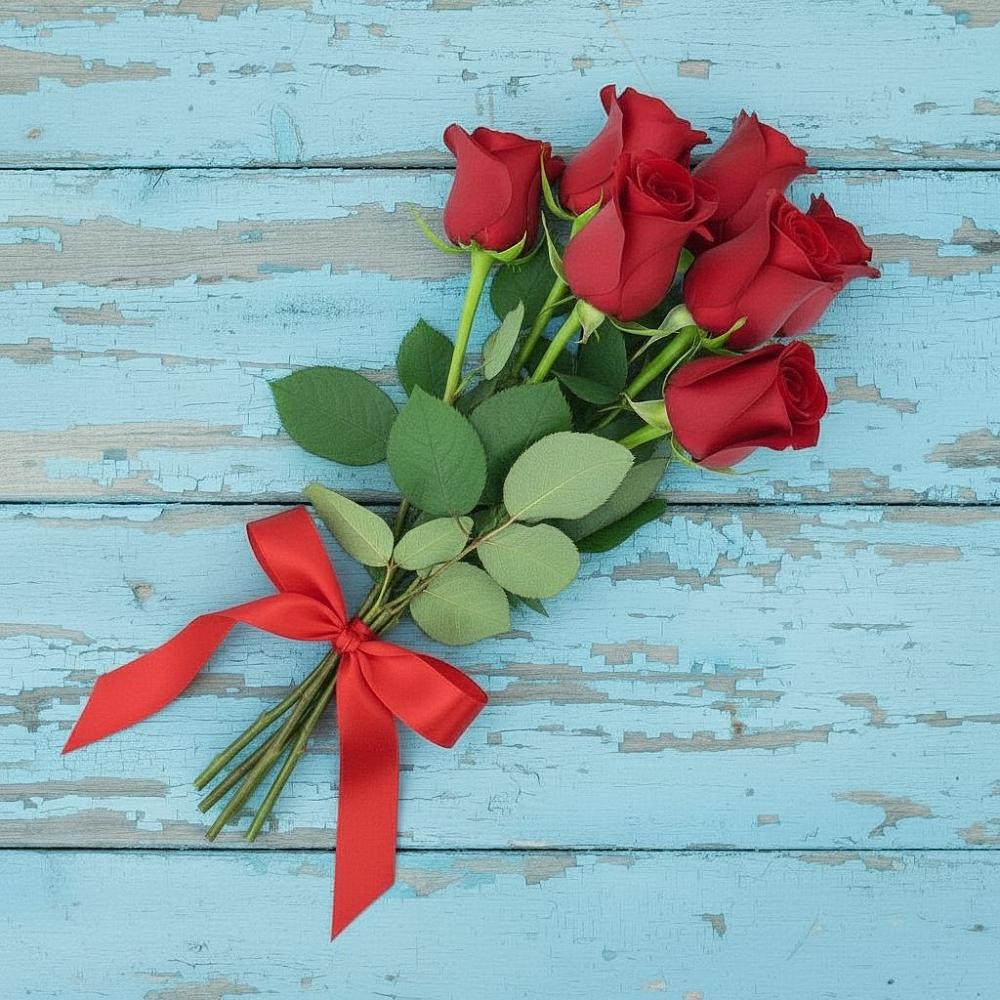 Букет Красные розы в Себрово