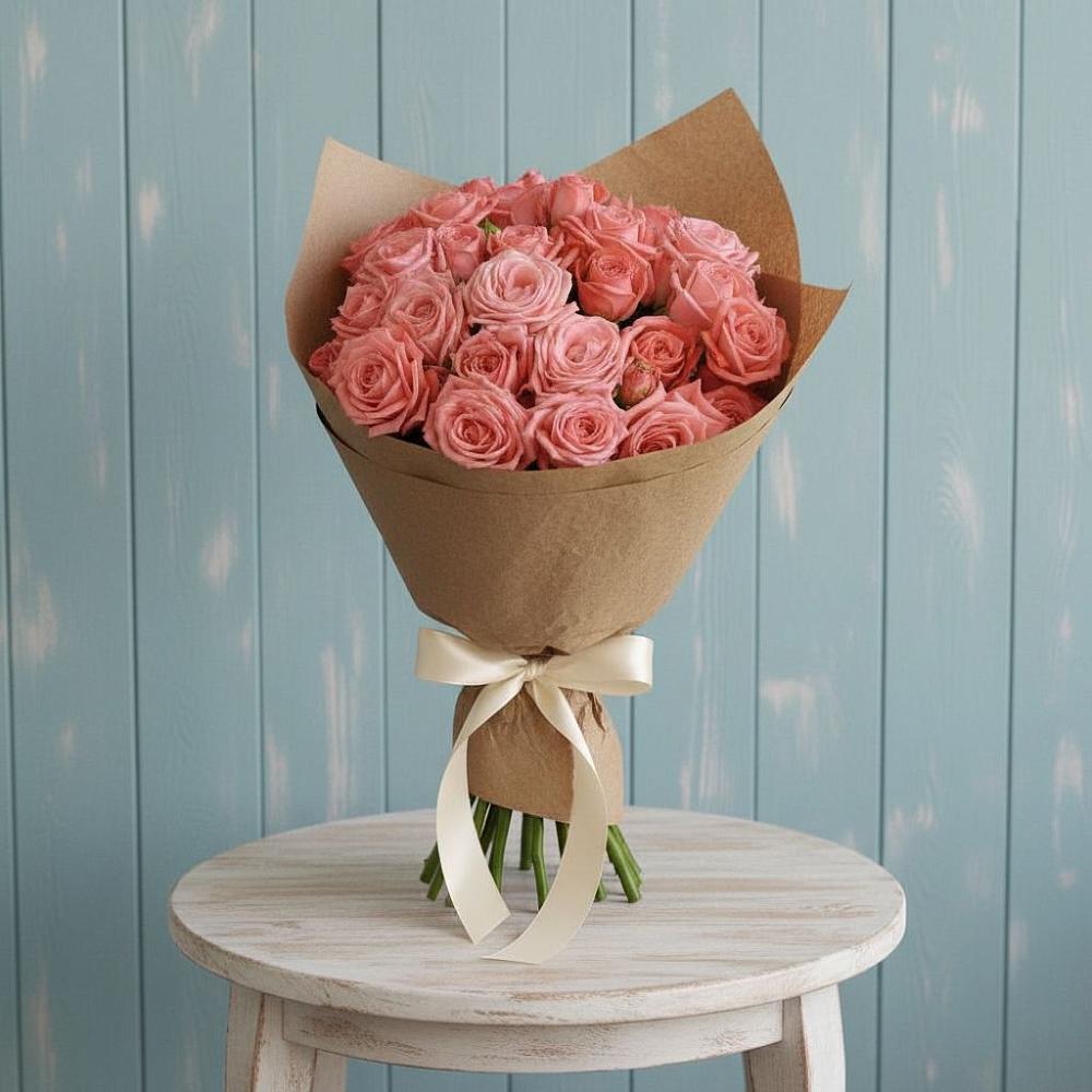 Букет цветов из: Розы в Себрово