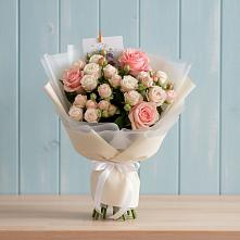 Букет цветов из:  Розы в Себрово