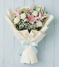 Букет цветов из:  Лилии в Себрово