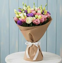 Букет цветов из:  Лизиантусы #REPLACE_PRED# Себрово