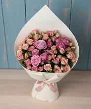 Букет цветов из:  Розы #REPLACE_PRED# Себрово